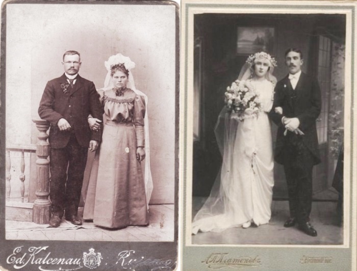 Свадебные фотографии к. XIX – н. ХХ вв. | Фото: liveinternet.ru