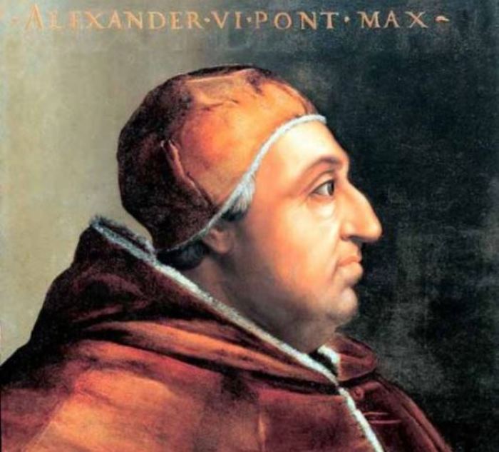 Скандально известный Папа Римский Александр VI
