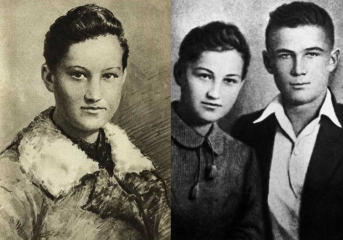 Зоя Космодемьянская и ее брат Шура, который тоже героически погиб на войне | Фото: sovinformburo.com и chtoby-pomnili.com