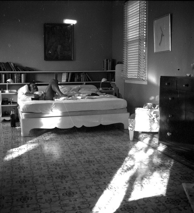 Спальня кубинского дома писателя