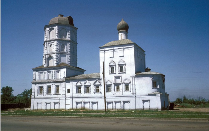 Спасская церковь в Иркутске. 