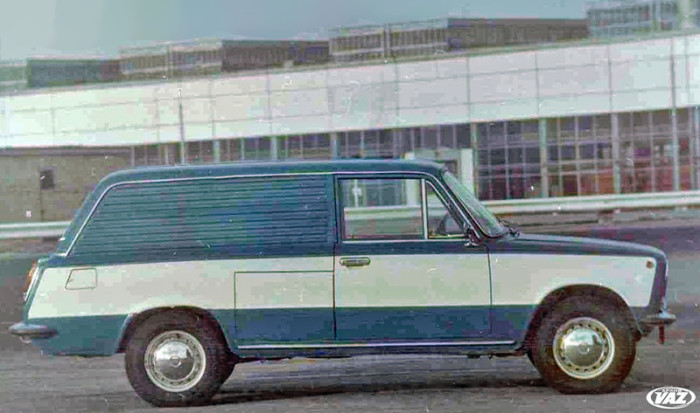 Советский электромобиль ВАЗ-280 1976 год.