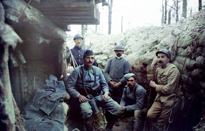 Первая мировая война в объективе французких военкоров. 