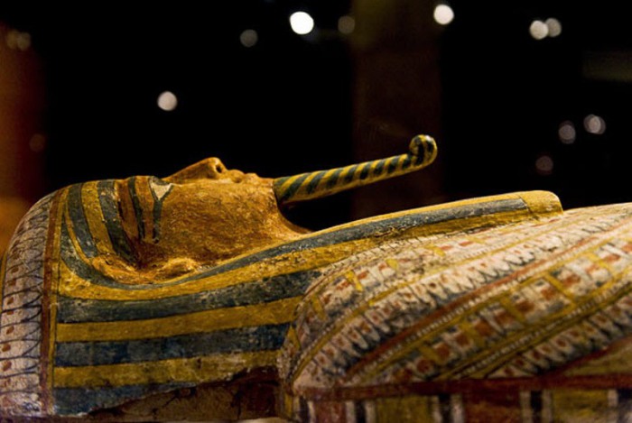 Саркофаг египетского священника по имени Нес-Па-Ка-Шути, датируемый 650 годов до н.э.