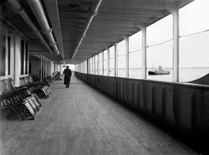 Верхняя палуба Титаника. 