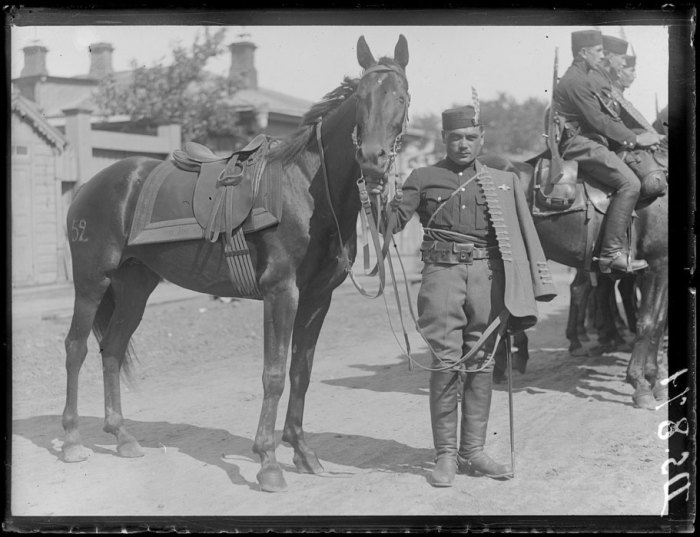 Чешский кавалерист. Сибирь, лето, 1919 год. 