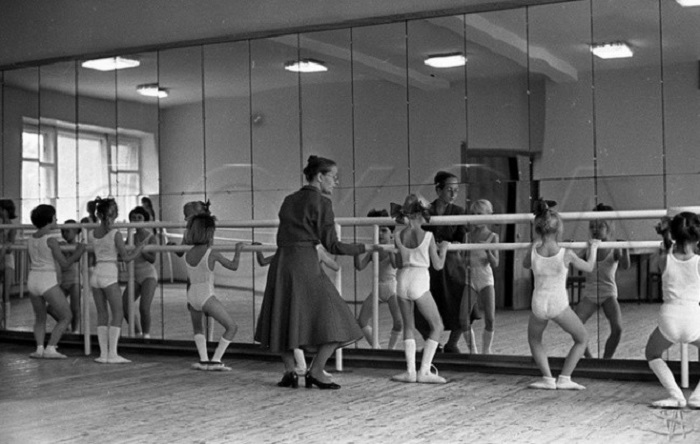 Детская хореографическая студия. СССР, Новокузнецк, 24 сентября 1981 года.