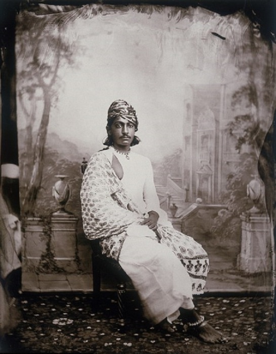 Портрет принца. Джайпур, примерно 1857 год.