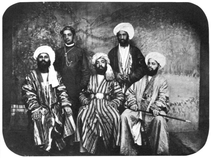 Знатные туркмены в Мерве. Мерва, около 1890 года.