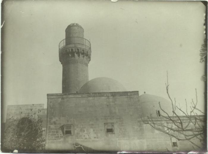 Минарет в старом городе. Азербайджан, Баку, 1931 год.