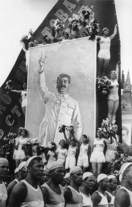 Главный парад физкультурников. Москва, 1935 год. 
