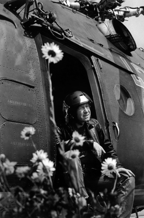 Алексей Леонов отдыхает после боевого дежурства. СССР, 1973 год. 