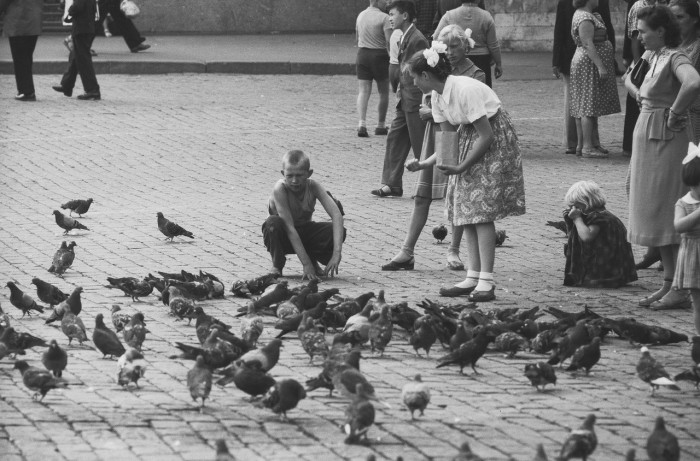 Уличная сцена. Москва, 1960-е годы.