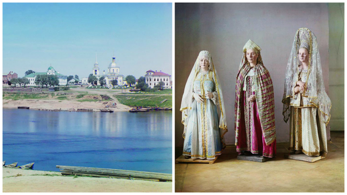 Фотографии, сделанные во время путешествия Прокудина-Горского по Твери.