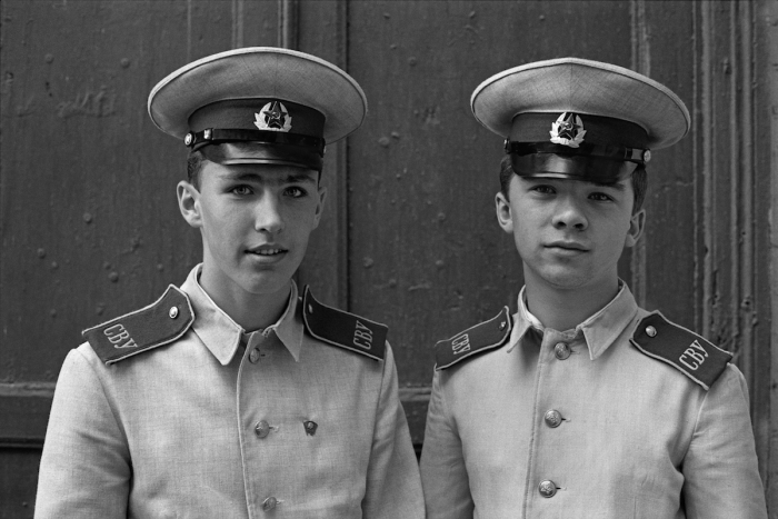 Кадеты Московского суворовского военного училища. СССР, 1987 год. 