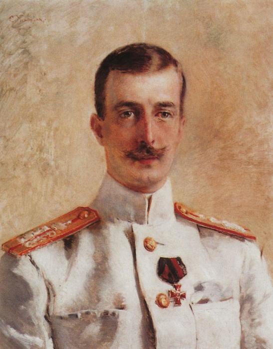  Портрет Великого Князя Кирилла Владимировича, написанный художником Константином Егоровичем Маковским.
