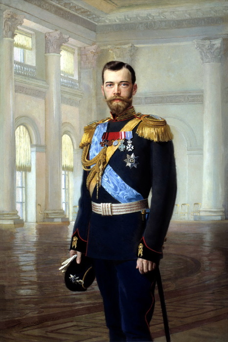 Портрет императора Николая II, написанный художником Липгартом Эрнестом Карловичем.