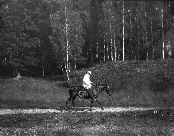 Лев Николаевич Толстой. Ясная Поляна, 1908 год. 