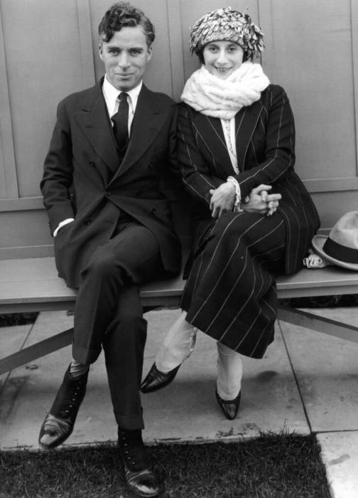  Чарли Чаплин и Анна Павлова.