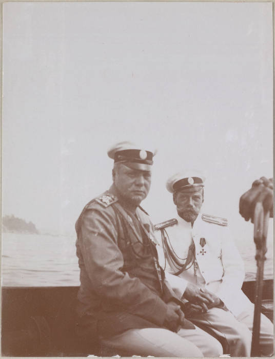 Адмирал Нилов и Император Николай II.