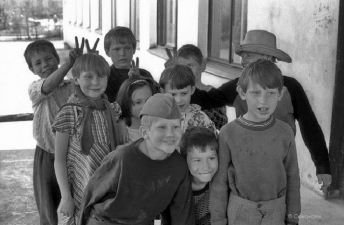 Беззаботное детство времен СССР. СССР, Новокузнецк, 11 мая 1987 года. 
