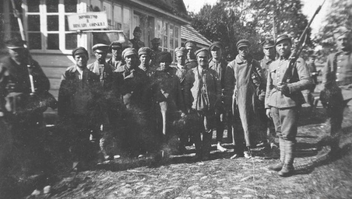 Группа советских пленных. 1920-е годы. 