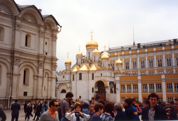 Благовещенский собор. СССР, Москва, 1985 год.