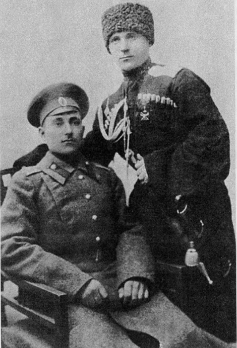 Офицеры первого Кавказского полка. Тифлис, февраль 1917 года.  