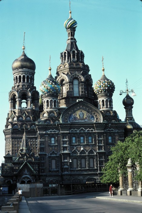 Собор Воскресения Христова на Крови. СССР, Ленинград, 1975 год. 