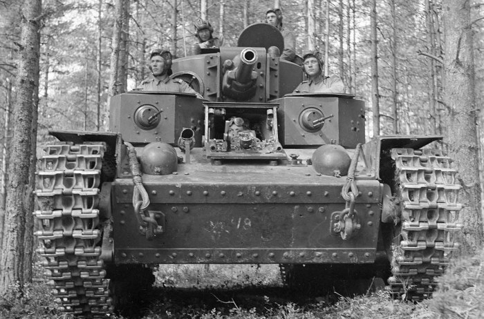 Финский танковый экипаж, 8 июля 1941 года. 