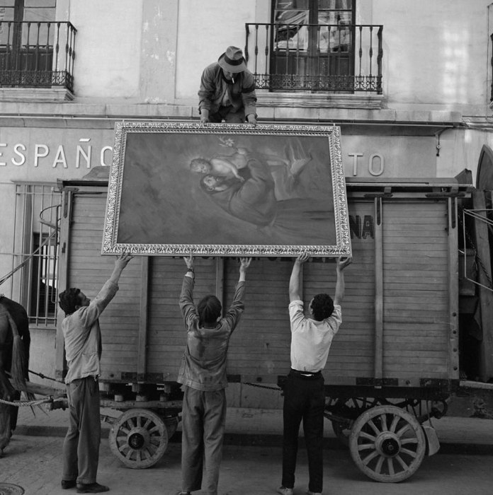Четверо мужчин и живопись. Италия, 1956 год.