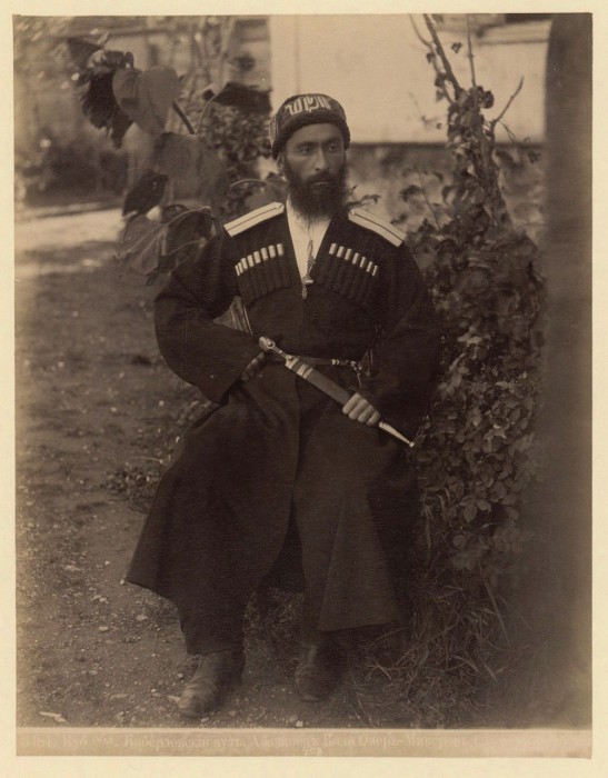  Абазинец. Кубанская область, 1890 год. 