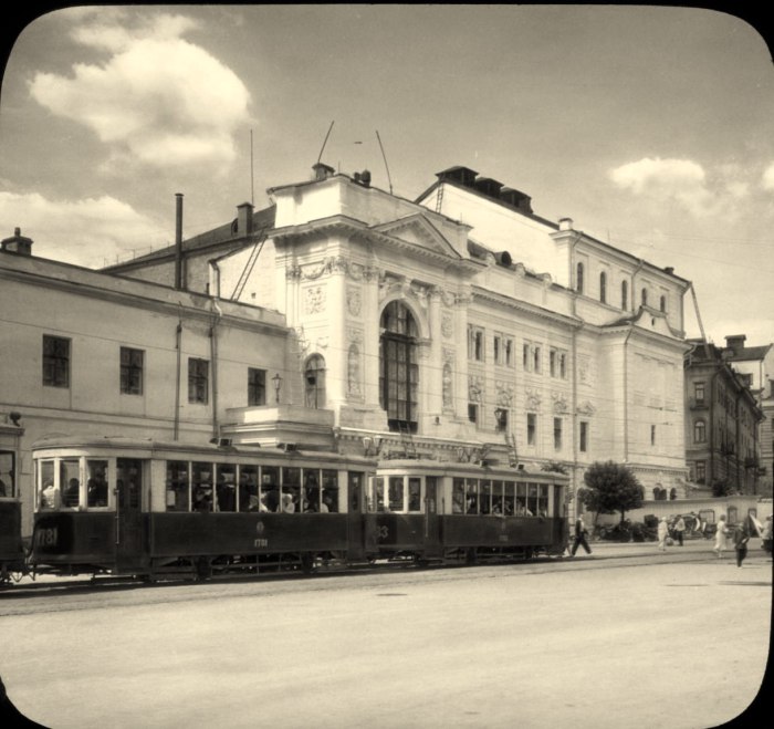 Второй Московский Художественный театр. СССР, Москва, 1931 год.