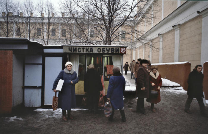Услуги бутблекера. СССР, Москва, 1984 год.