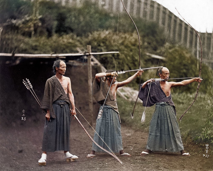 Японское искусство стрельбы из лука, являющееся частью будо.