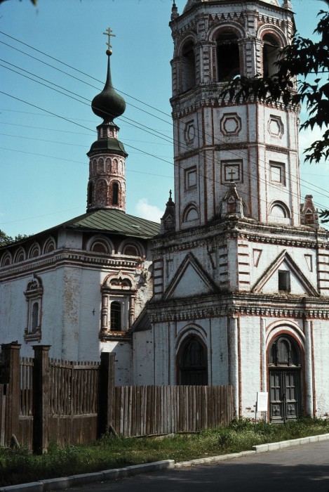 Церковь Святого Николая или Никольская церковь. СССР, Суздаль, 1975 год. 