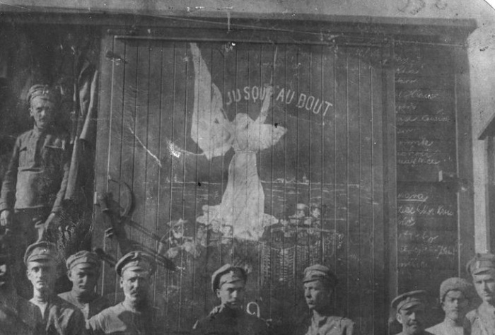 Чехословацкий эшелон. Лето 1918 года. 