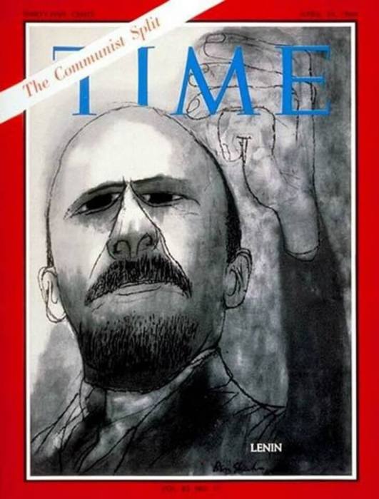 Владимир Ленин на обложке Time в 1964 году.