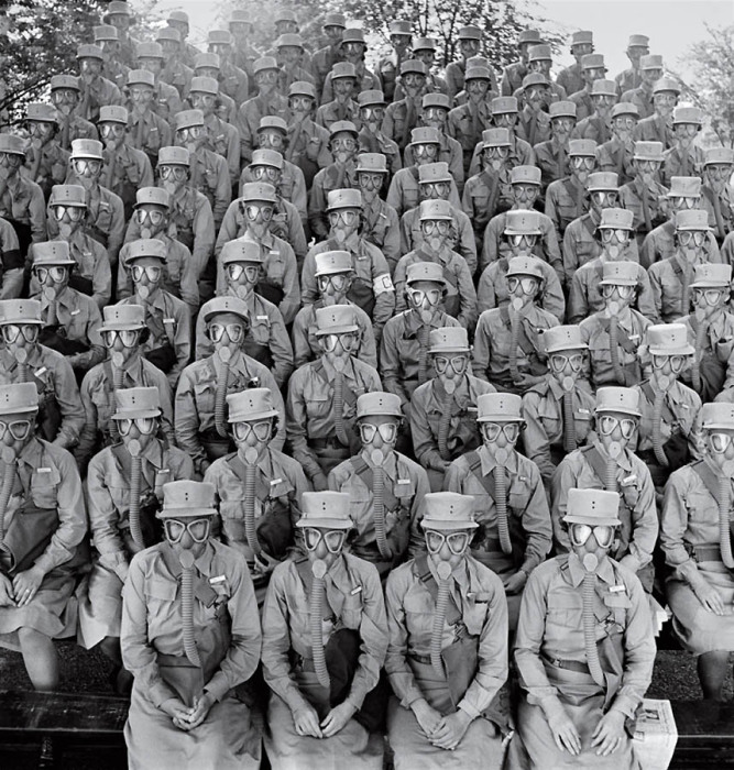 Женский армейский корпус в форте Де-Мойн. Айова, июнь 1942 года.