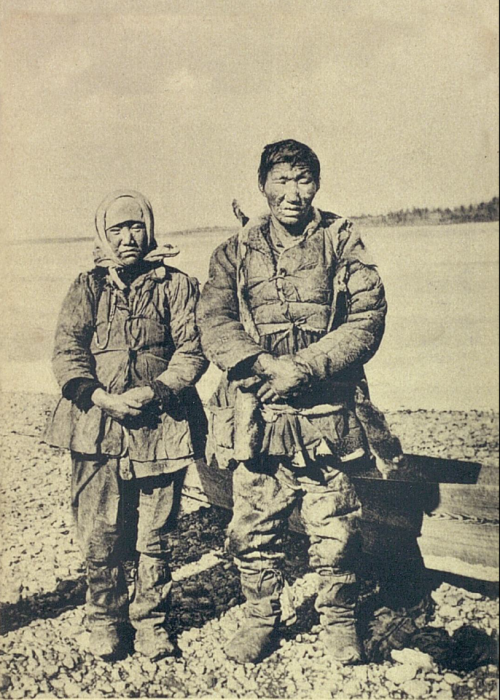Прокаженные якуты в Вилюйске. Якутская область, начало 20 века.
