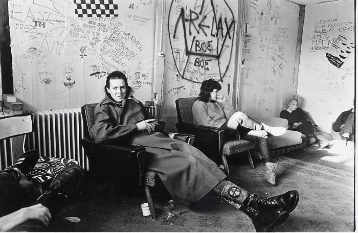 В студенческом общежитии. Амстердам, 1983 год.
