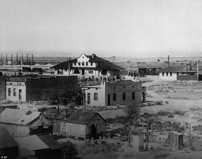 Лас-Вегас в далёком 1906 году.