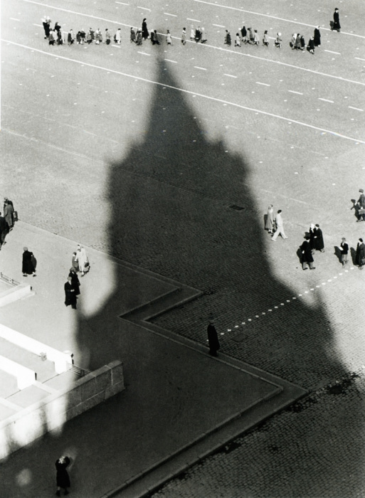 Красная площадь. СССР, Москва, 1950 год.