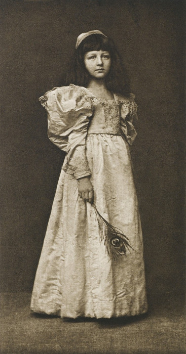 Портретный снимок маленькой принцессы, 1895 год.