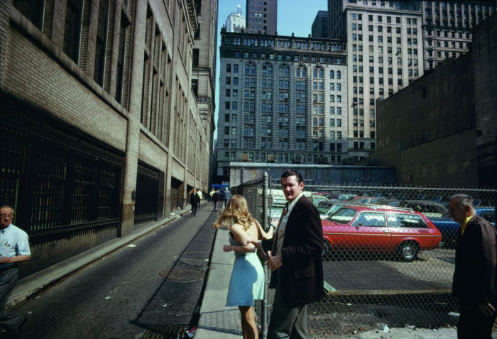 Уличная фотография в духе Анри Картье-Брессона и Роберта Франка. Америка, Нью-Йорк, 1976 год.