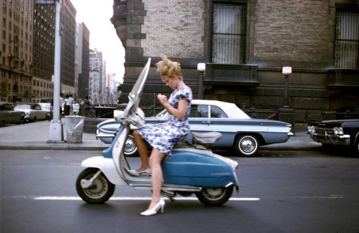 В центре мегаполиса. Соединённые Штаты Америки, Нью-Йорк, 1963 год.