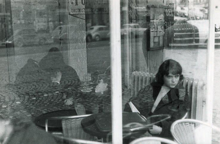 Кафе на бульваре Сен-Жермен, 1969 год.
