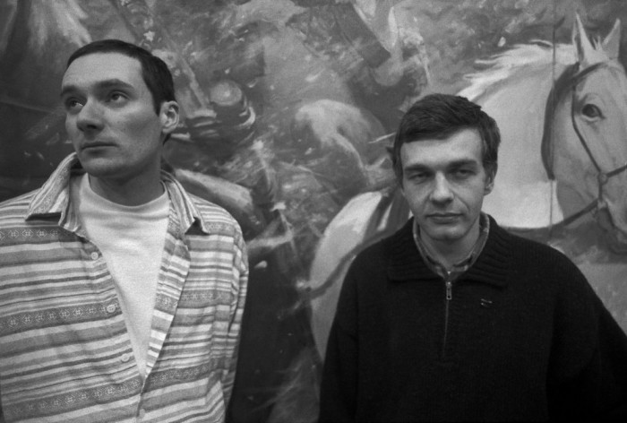 Портретный снимок Дубосарского и Виноградова в 1996 году.