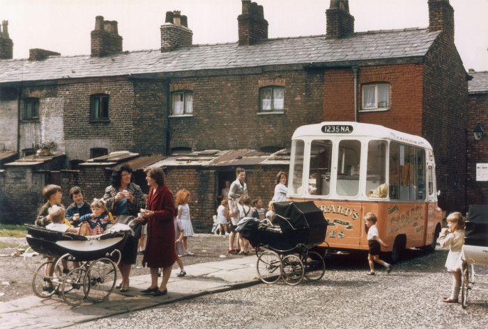 Фургон мороженщика. Англия, Хьюме, 1965 год.
