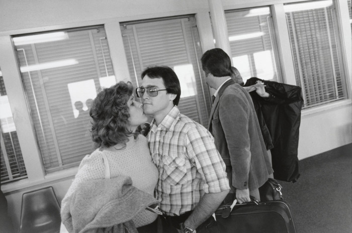 Поцелуй. Соединённые Штаты Америки, Калифорния, 1983 год.